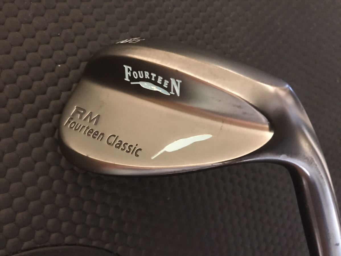 驚きの破格値，正規品 フォーティーン ウェッジ 非売品 限定 RM fourteen classic クラシック ブラックメッキ 52 DG X100(フォーティーン)｜売買されたオークション情報、yahooの商品情報をアーカイブ公開 - オークファン 男性右きき用