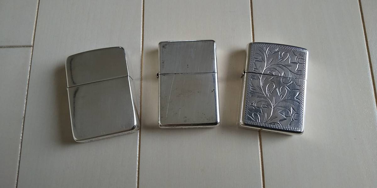 ZIPPO ジッポ スターリングシルバー STERLING 1円～⁄ZIPPO⁄ジッポー 