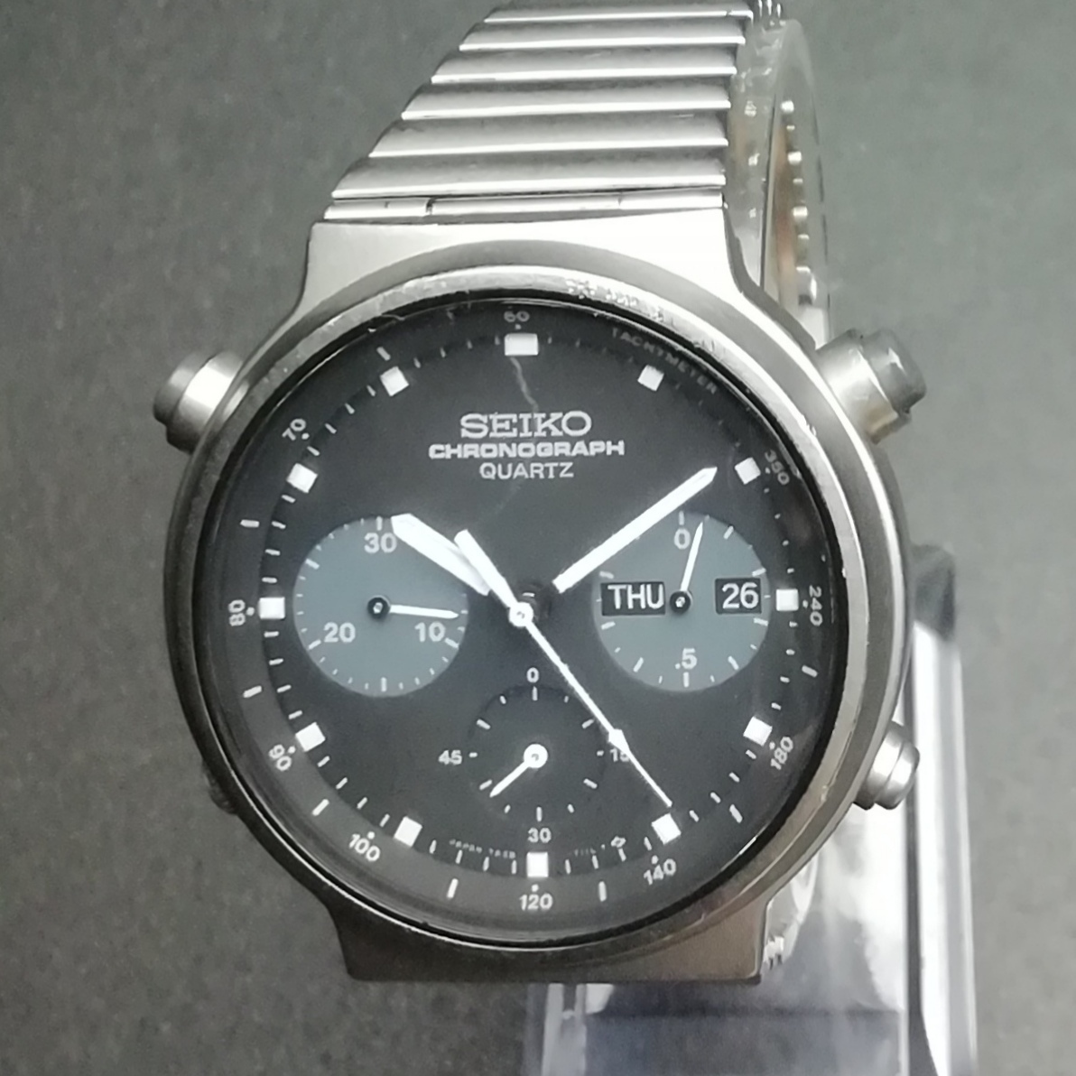 1円スタート! 希少 SEIKO セイコー スピードマスター デイデイトクロノ 