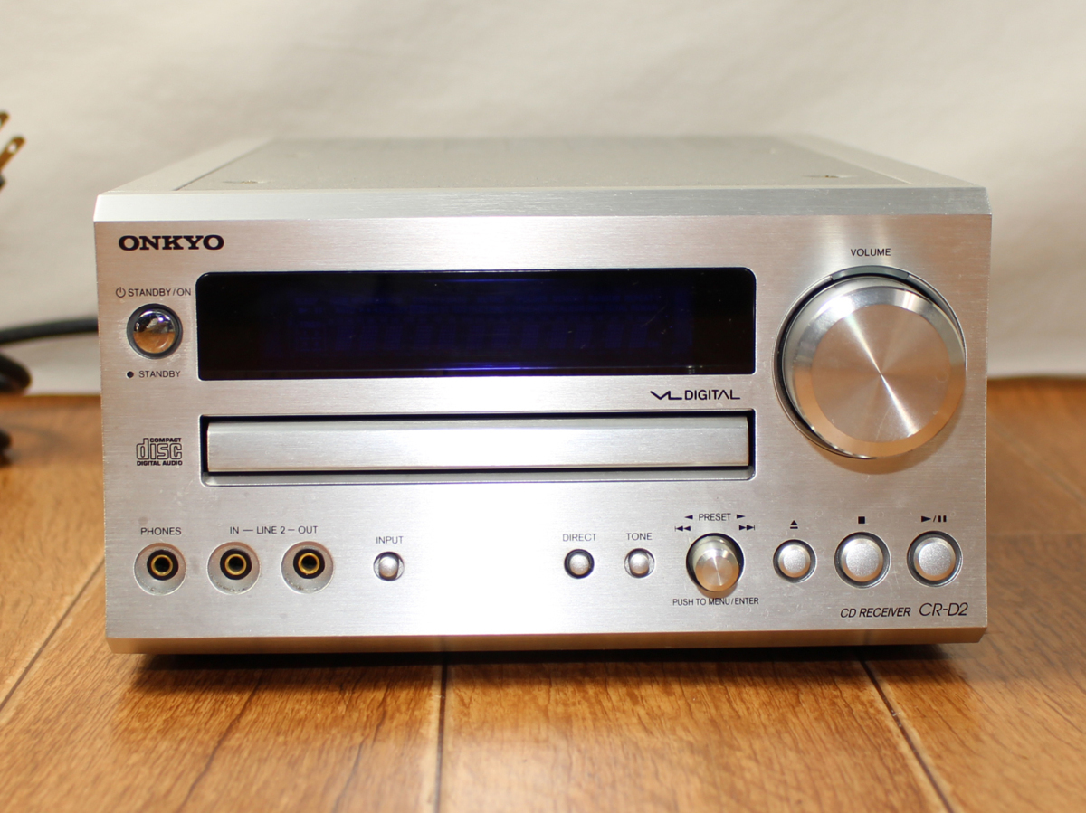 ONKYO オンキョー CR-D2 CDレシーバー　動作確認済み現状渡し ☆ONKYOオンキョー CDレシーバー CR-D2☆中古 ,☆ONKYOオンキョー CD