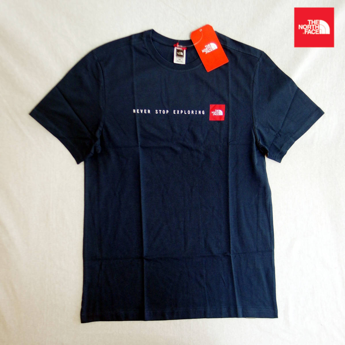 Men's Nse T-Shirt◆ブルーSサイズ海外◆THE NORTH FACE ザ ノース フェイス◆半袖Tシャツ◆タグ付き正規品◆匿名配送 NSE THE NORTH NF0A812H MEN\u0027S カーキ
