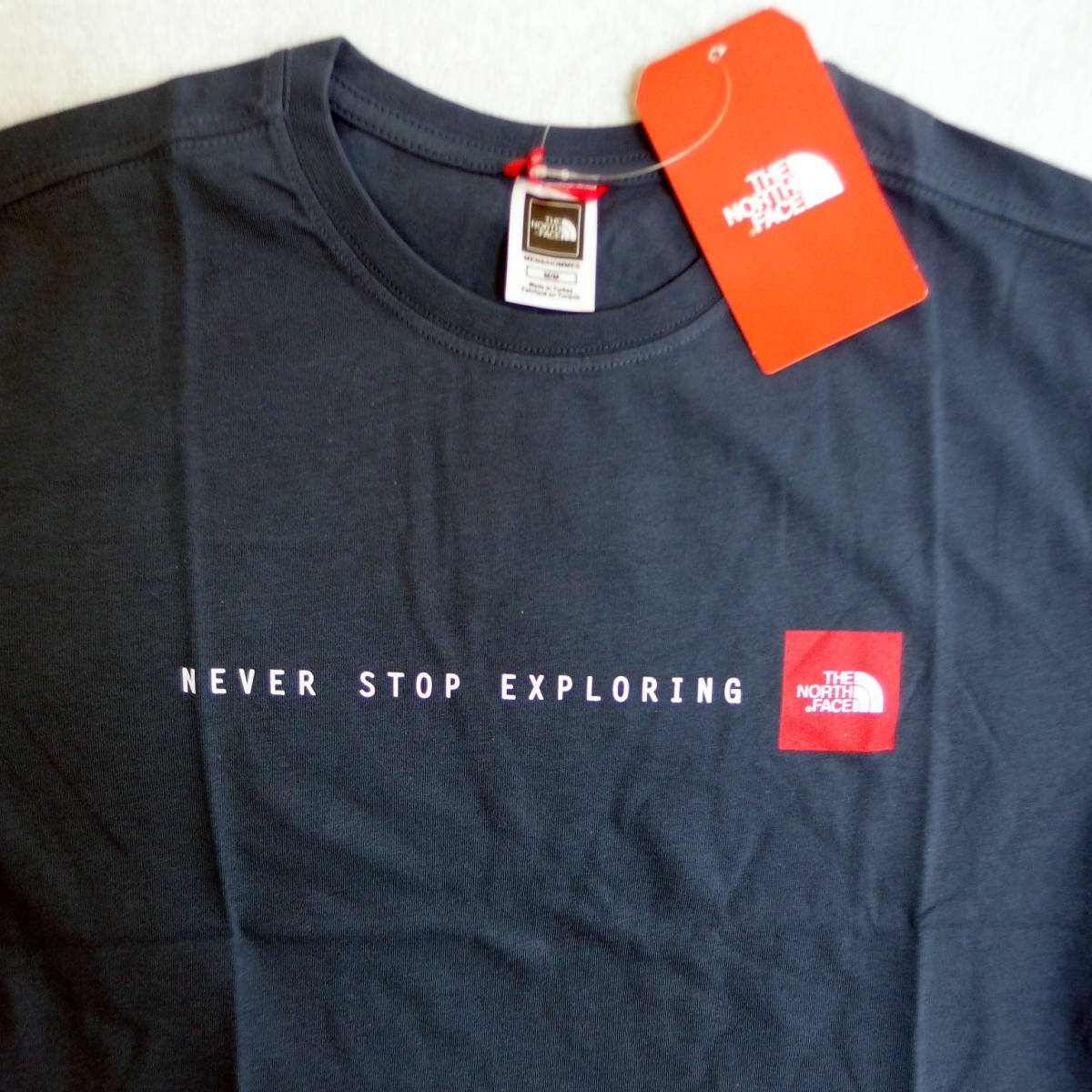Men's Nse T-Shirt◆ブルーSサイズ海外◆THE NORTH FACE ザ ノース フェイス◆半袖Tシャツ◆タグ付き正規品◆匿名配送 NSE THE NORTH NF0A812H MEN\u0027S カーキ
