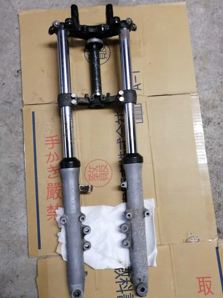 RZ250・350（4L3・4UO）倒立フォーク　TZR250流用 4L3 RZ250 0 フロントフォーク ヤマハ 4U0 走行4.000キロ 4UO 当時物