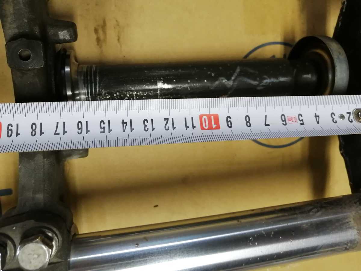 4L3 RZ250 0 フロントフォーク ヤマハ 4U0 走行4.000キロ 4UO 当時物