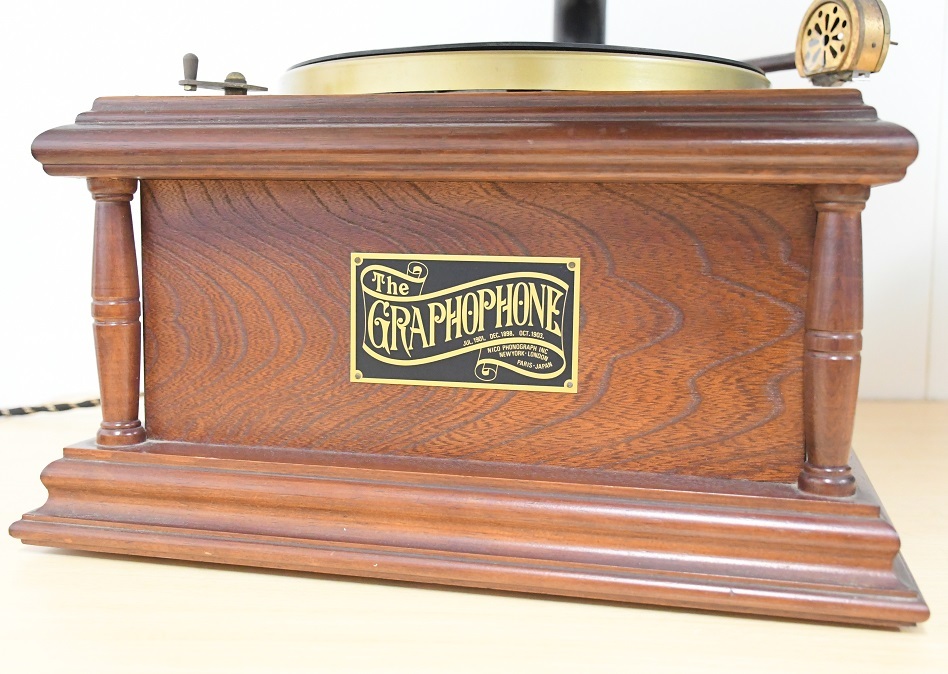 蓄音機 - アンティーク レコード ラッパ GRAPHOPHONE グラモフォン THE