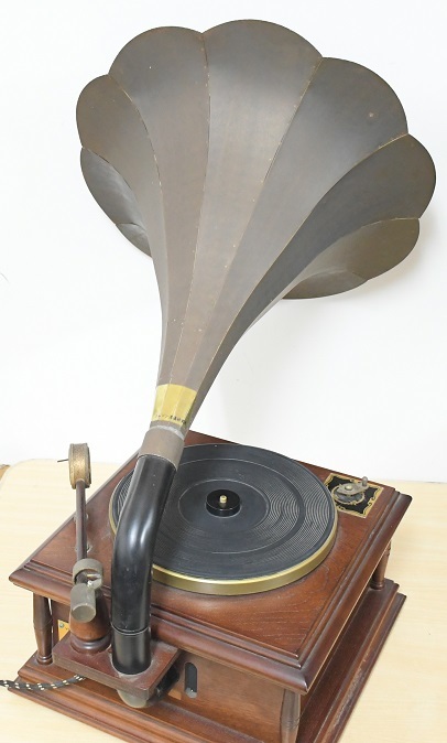 蓄音機 - アンティーク レコード ラッパ GRAPHOPHONE グラモフォン THE