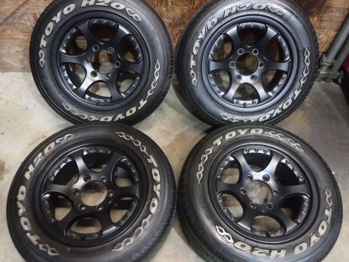 200ハイエース TOYO H20タイヤ＆アルミホイール 4本(ラジアルタイヤ 