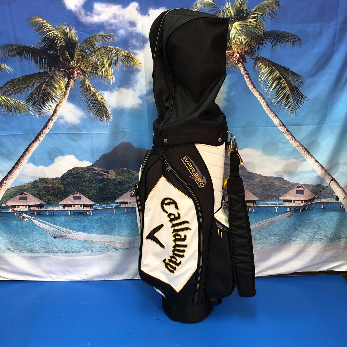  B-052 キャロウェイ Callaway WARBIRD キャディバッグ 内口径約22.5cm 重さ約2.7kg 全国(キャロウェイ)｜売買されたオークション情報、yahooの商品情報をアーカイブ公開 - オークファン キャディバッグ