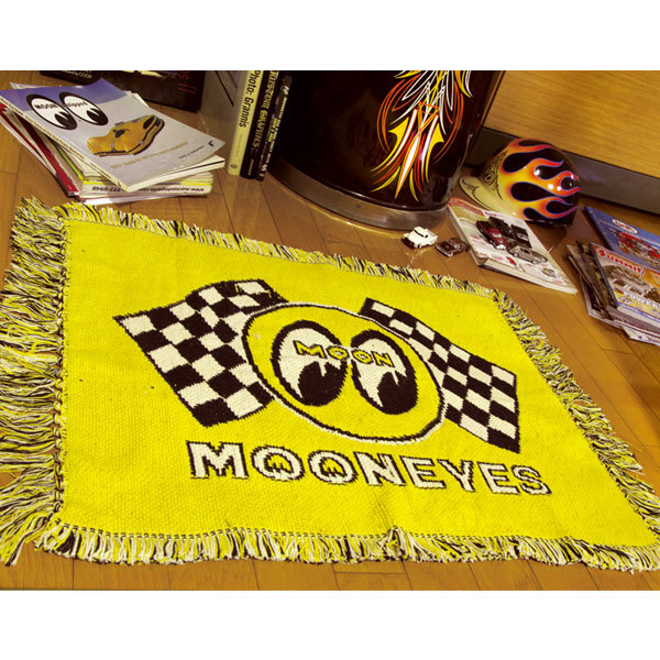  廃盤 MOON EYES 78cm&times;55cm ラグマット ムーンアイズ チェッカー 車内にも mooneyes フロアーマット お部屋 ガレージ などに(カーペット、ラグ、マット)｜売買されたオークション情報、yahooの商 その他