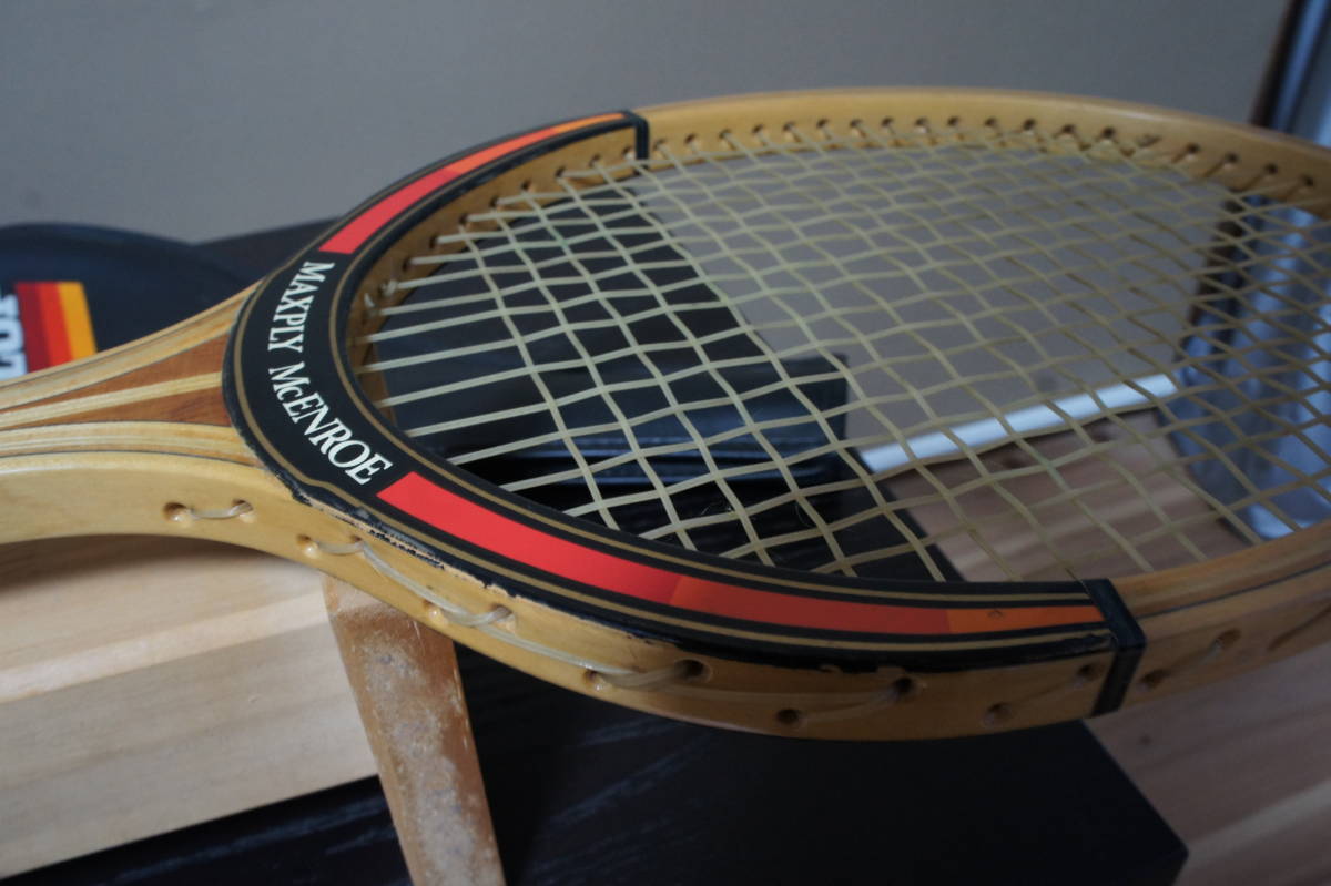MAXPLY DUNLOP 木製テニスラケット 希少 FORT ビンテージ Dunlop 