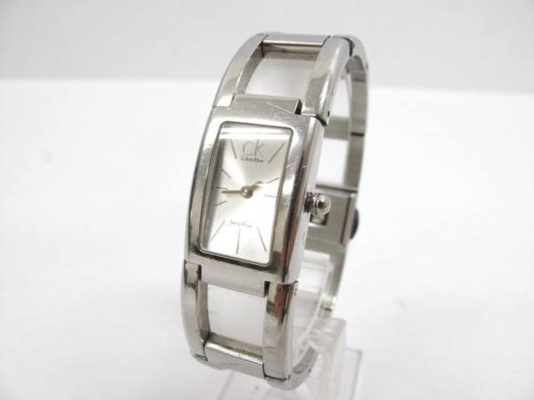 Calvin Klein カルバンクライン - 腕時計 カルバン Klein(CK) K50K508031 スイス製 ブラックダイアル BAX Watch キーホルダー | K59231 小銭入れ