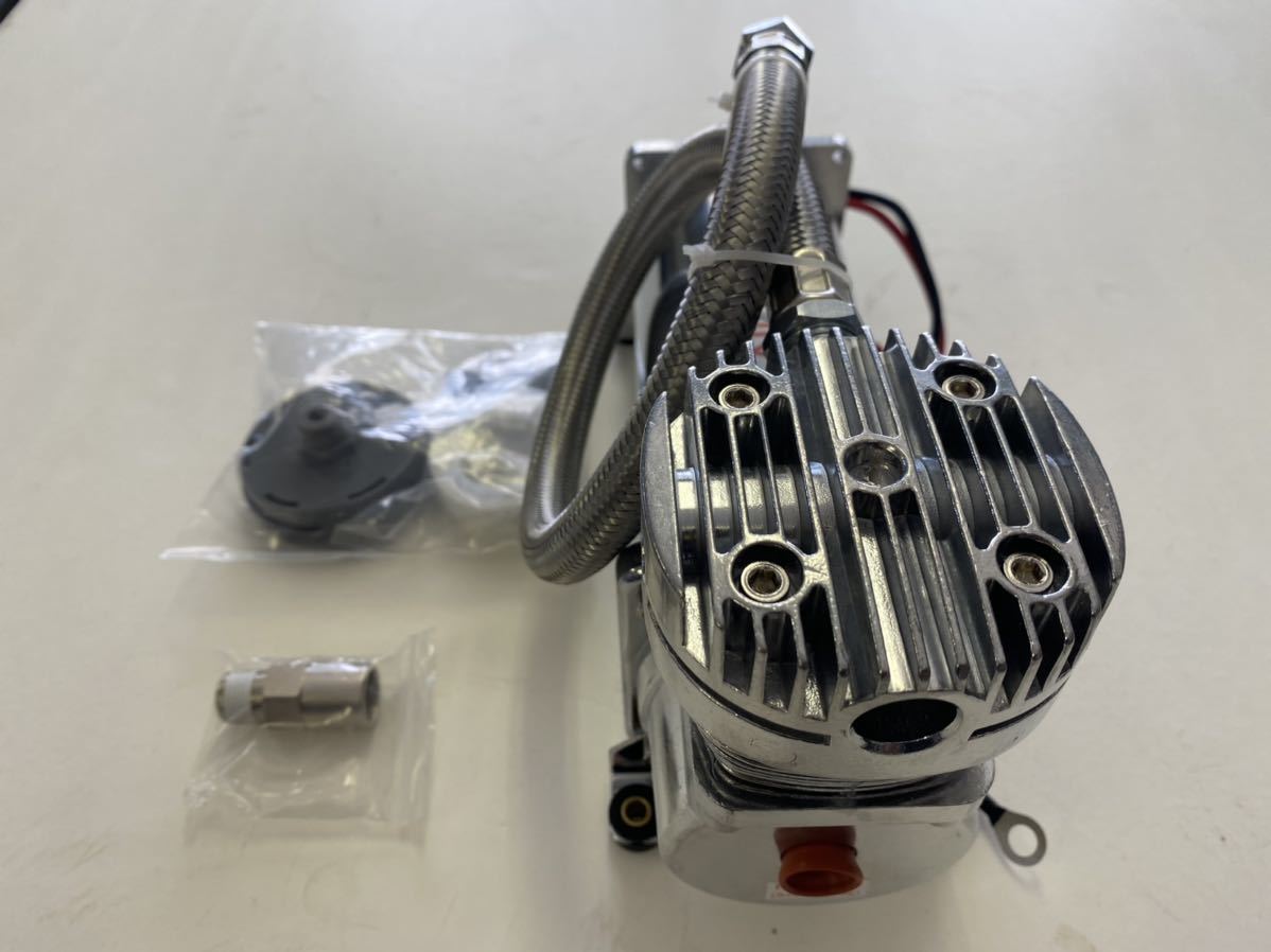 コンプレッサー エアサス シルバー 公式 480Cタイプ 高品質 黒