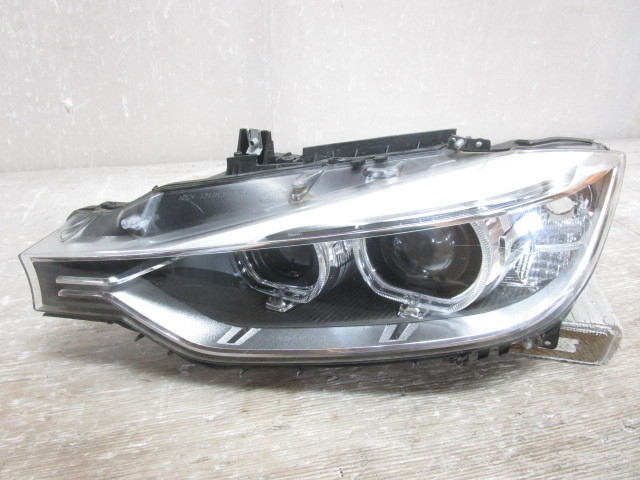 即決あり】 BMW 3シリーズ F30 F31 前期 純正 左 HID ヘッド ライト