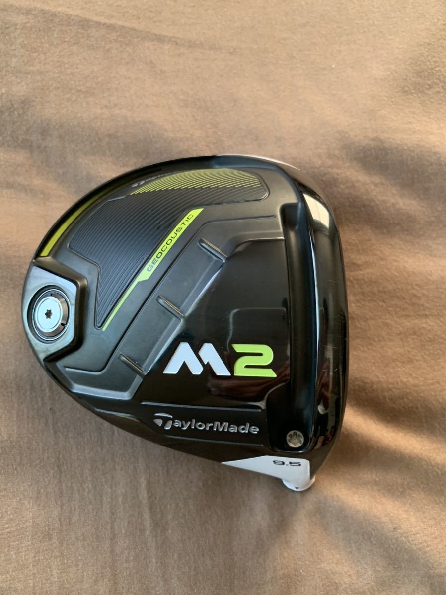  テーラーメイド M2 2017ドライバー 9.5度 ヘッドのみ ヘッド単体 Taylormade 日本仕様 ヘッドカバー付(フレックス その他)｜売買されたオークション情報、yahooの商品情報をアーカイブ公開 - オー 男性右きき用