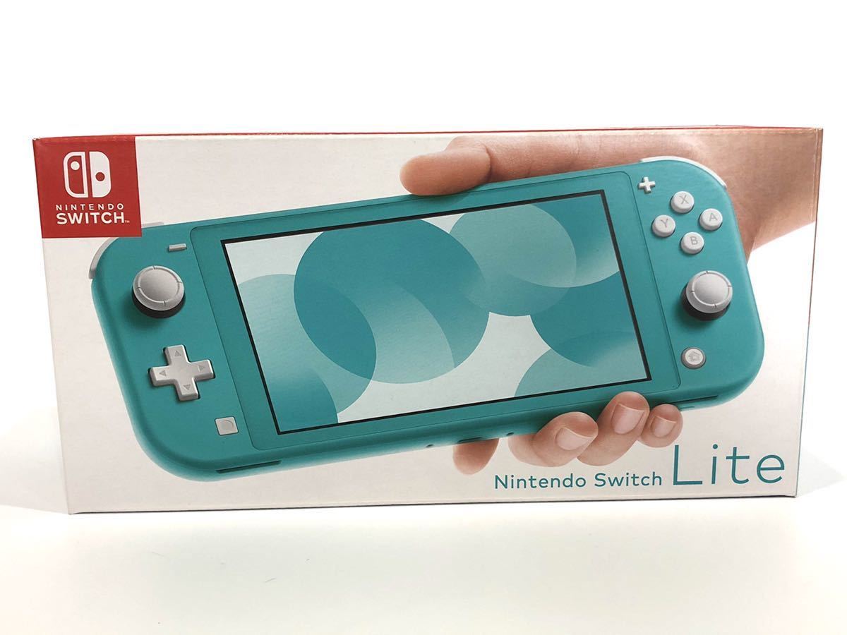 Switch Lite ターコイズ Nintendo 美品 本体 公式通販 - 極美品