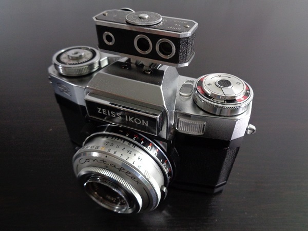  ドイツ製 クラシックカメラ Zeiss Ikon Contaflex Super B + Combimeter II a(マニュアルフォーカス)｜売買されたオークション情報、yahooの商品情報をアーカイブ公開 - オークファン マニュアルフォーカス