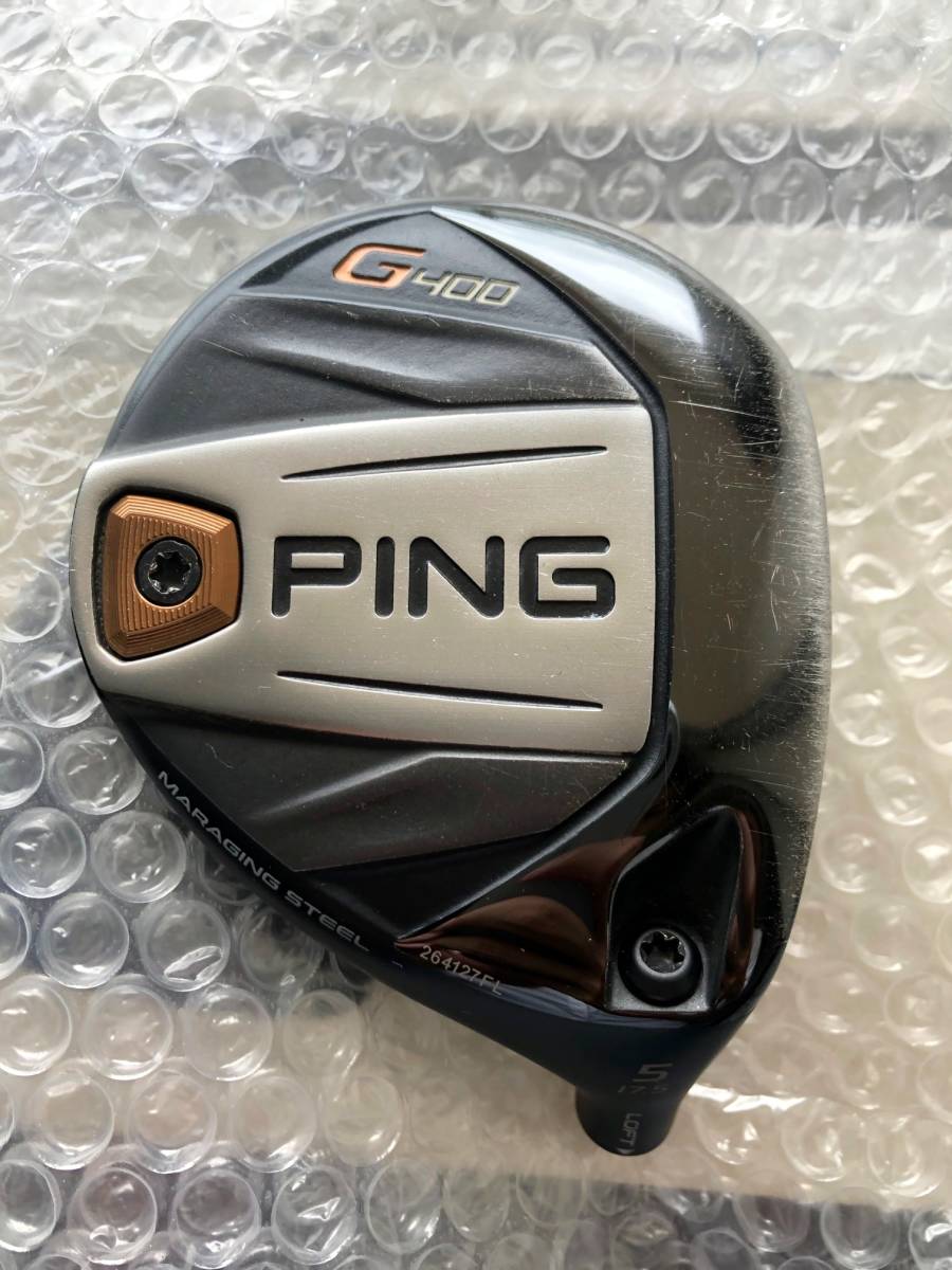 【人気SALE，得価】 PING ピン G400 STD フェアウェイウッド FW 5W #5 17.5&deg; ヘッドカバー付属(ピン)｜売買されたオークション情報、yahooの商品情報をアーカイブ公開 - オークファン 男性右きき用