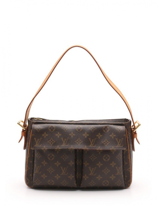 ルイヴィトン LOUIS VUITTON ショルダーバッグ ヴィバシテGM