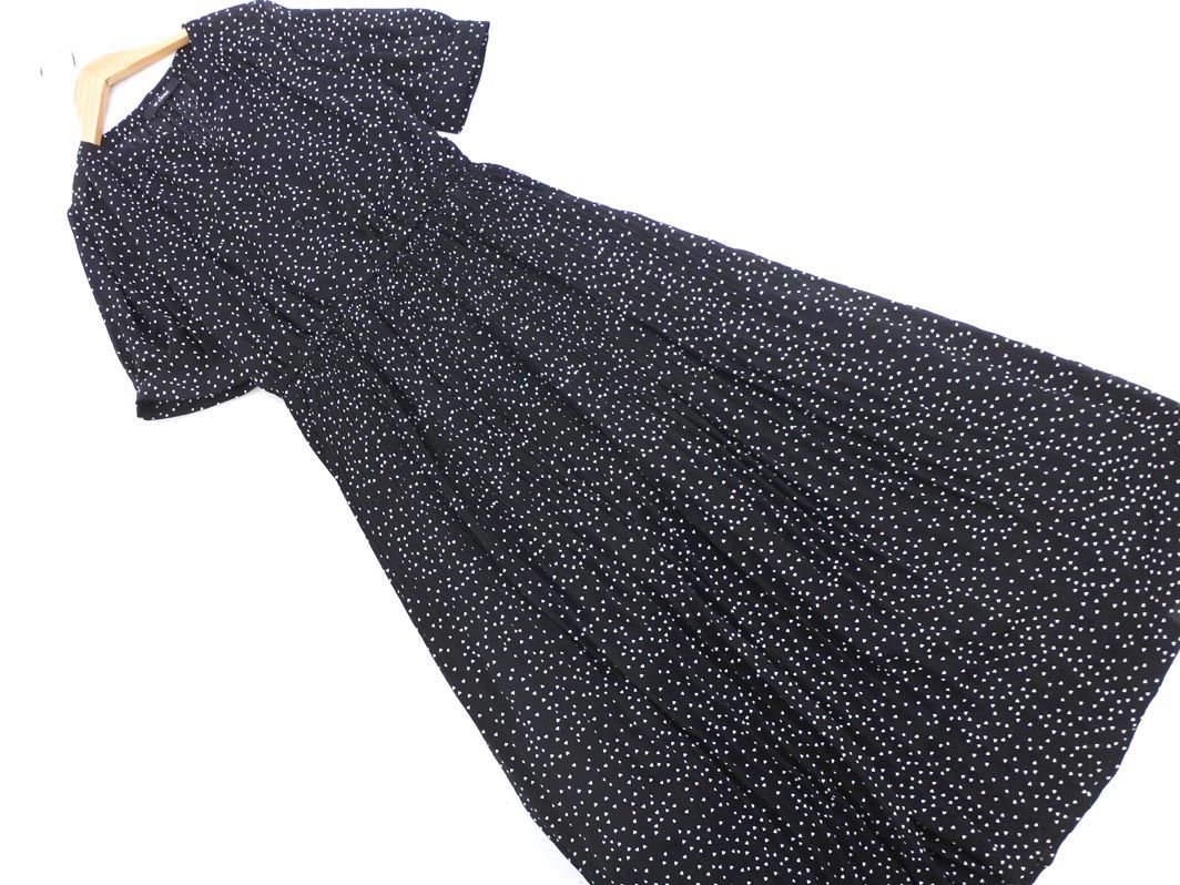 W Closet ダブルクローゼット ハート柄 プリーツ ワンピース Sizef 黒 Agc8 Mサイズ 売買されたオークション情報 Yahooの商品情報をアーカイブ公開 オークファン Aucfan Com