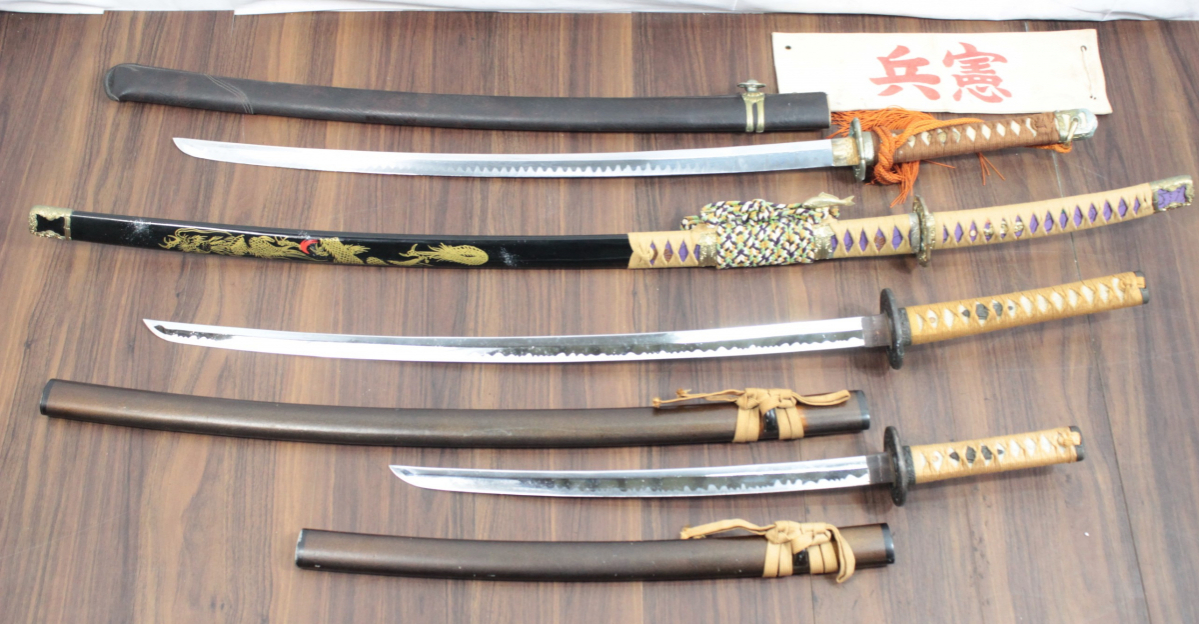 ト打】 居合刀 模造刀 日本刀 長刀 短刀 まとめ コレクション 時代物 