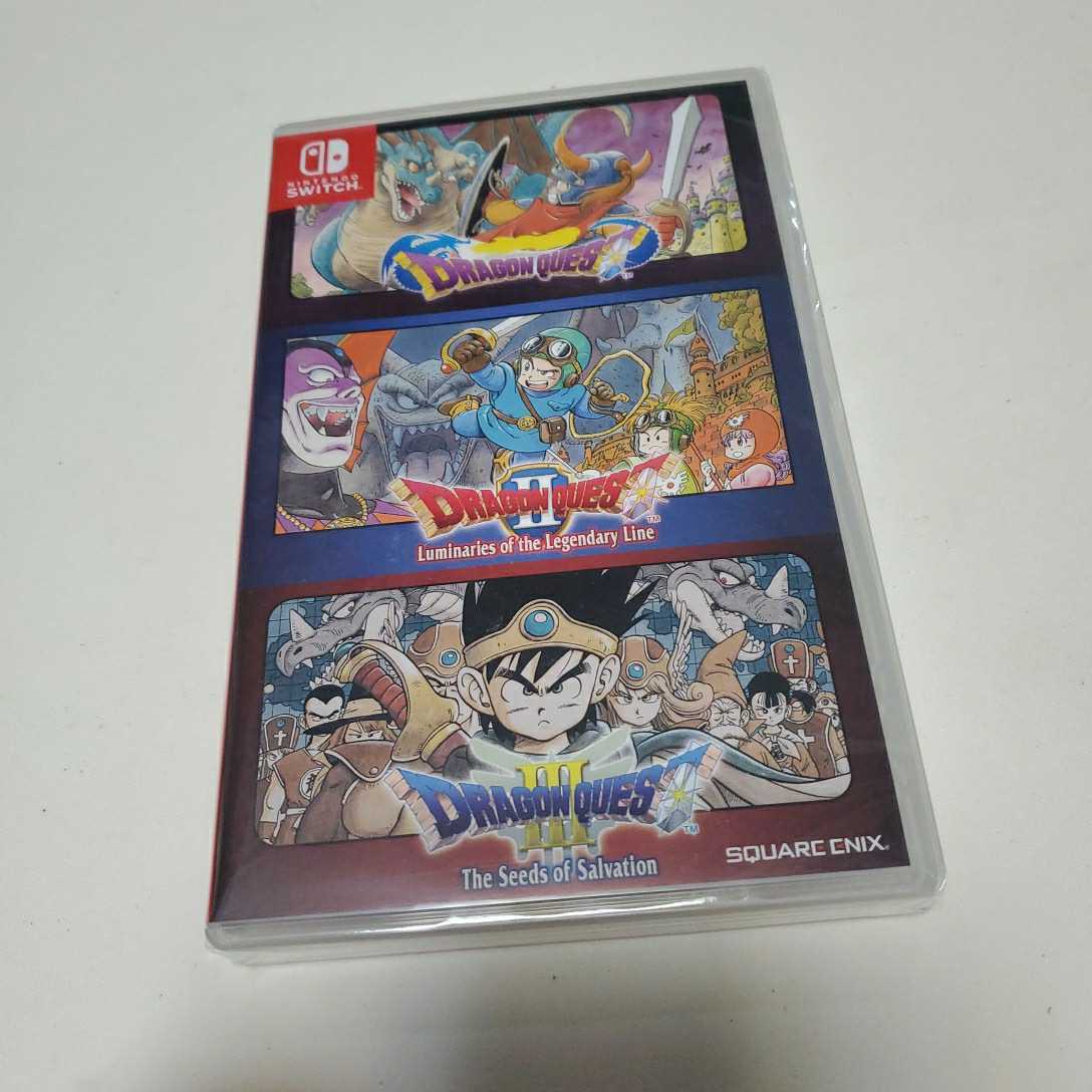 新品未開封 ドラゴンクエストI・Ⅱ・Ⅲ Nintendo Switch 海外版 新品未