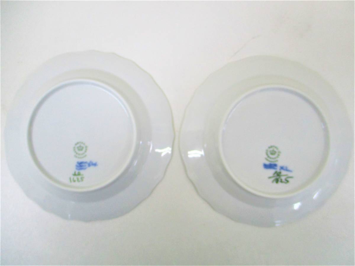 4♪【54】 ロイヤルコペンハーゲン ブルーフラワー カーブ ケーキ皿