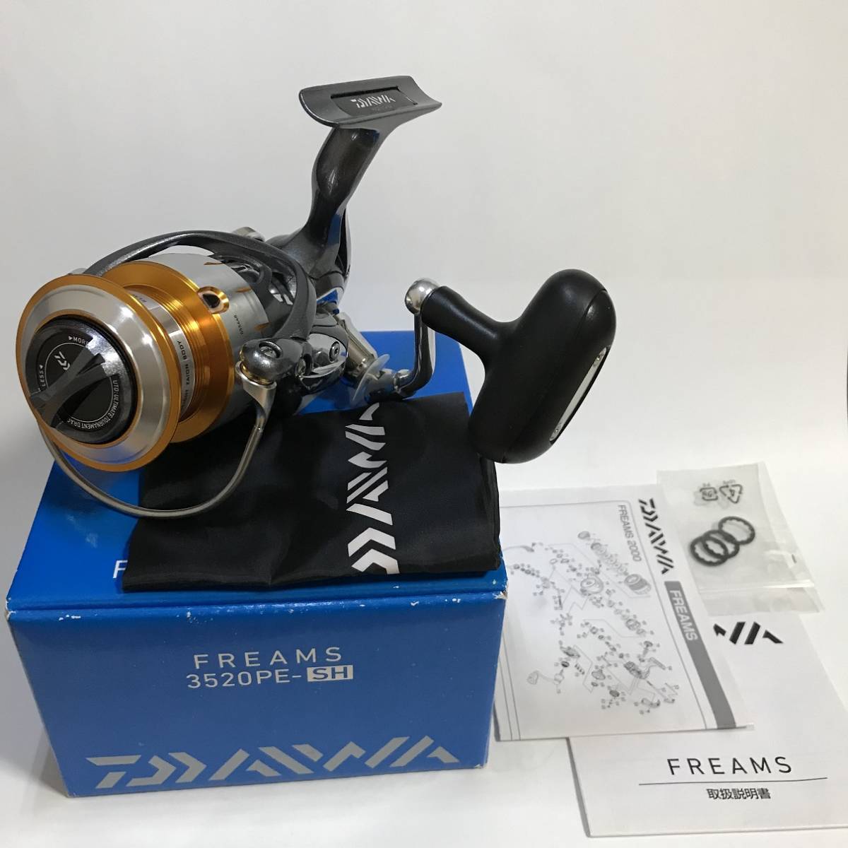  ジョアジギ入門にぴったり ダイワ フリームス 3520PE-SH(ダイワ)｜売買されたオークション情報、yahooの商品情報をアーカイブ公開 - オークファン ダイワ