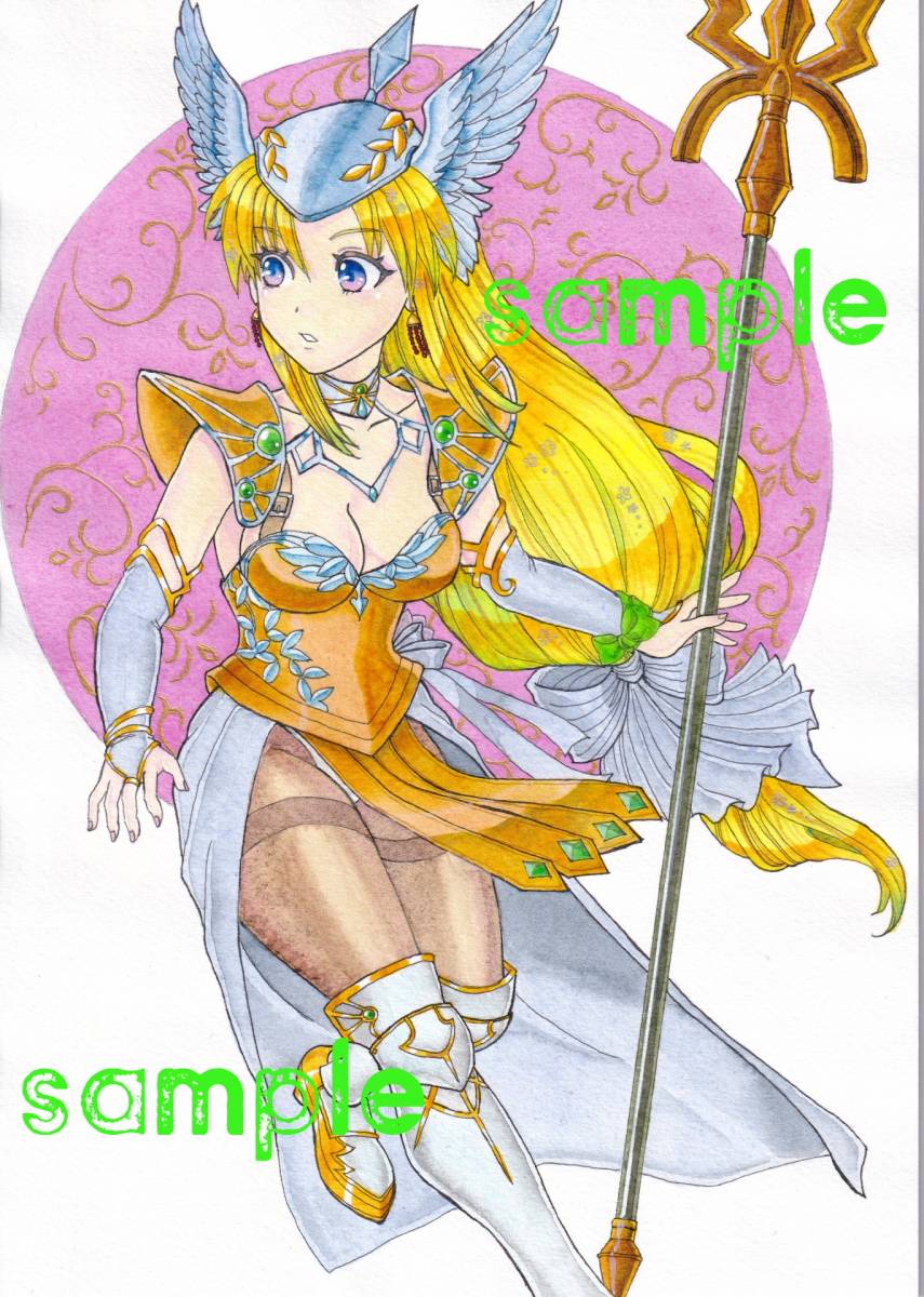 自作手描きイラスト サイズ 聖剣伝説3 リース ヴァナディース 手描きイラスト 売買されたオークション情報 Yahooの商品情報をアーカイブ公開 オークファン Aucfan Com