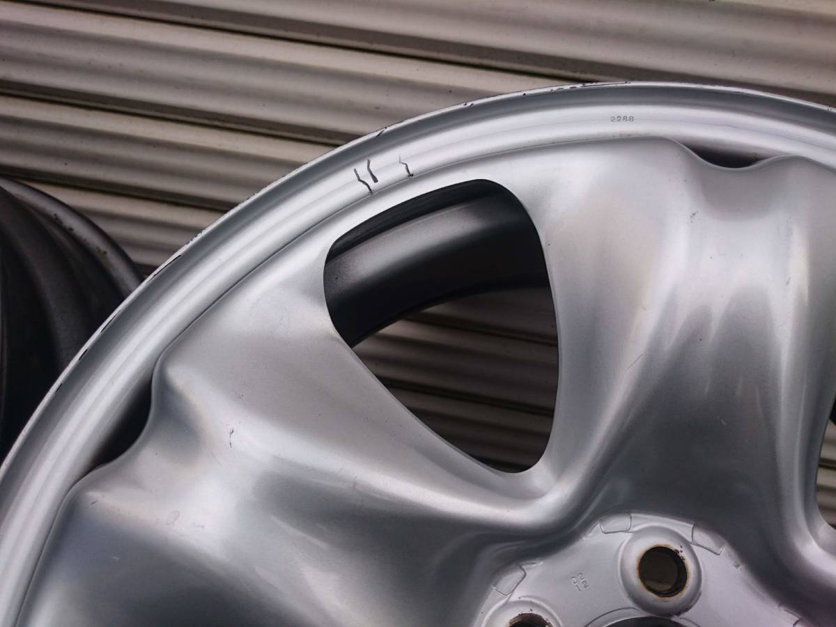 スバル フォレスター 純正 鉄 スチール ホイール 17インチ PCD100 5穴 