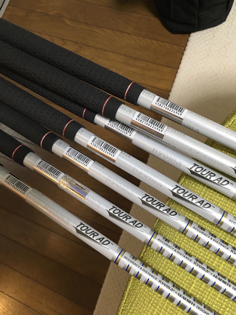 RYOMA リョーマゴルフ Ryoma GOLF アイアンセット DSI アイアンセットの通販 Iron リョーマ リョーマ(RYOMA) ゴルフ アイアン 中古 TourADシャフト アイアン７本セット Iron｜リョーマゴルフ｜アイアンセット｜ツアーAD
