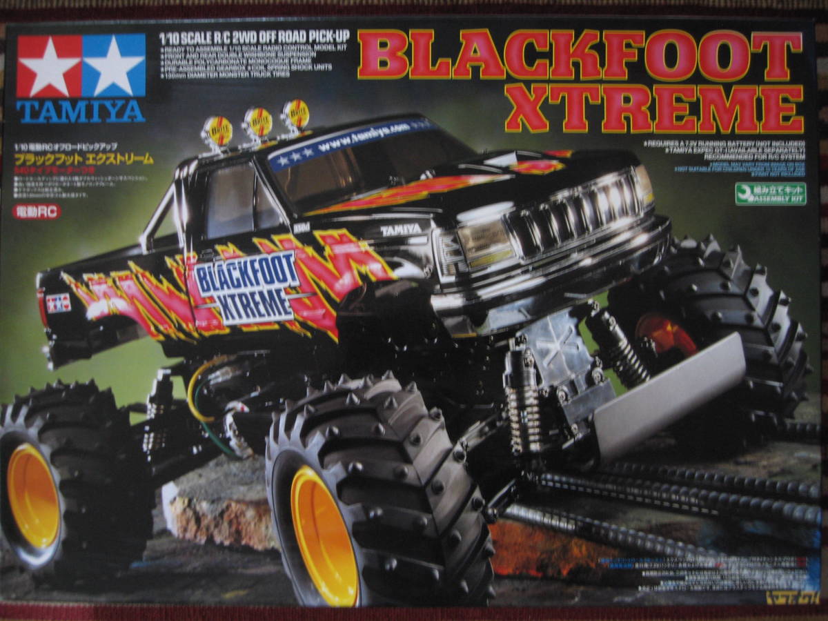 タミヤ 1/10 BLACKFOOT ブラックフット エクストリーム XTREME ,新購入