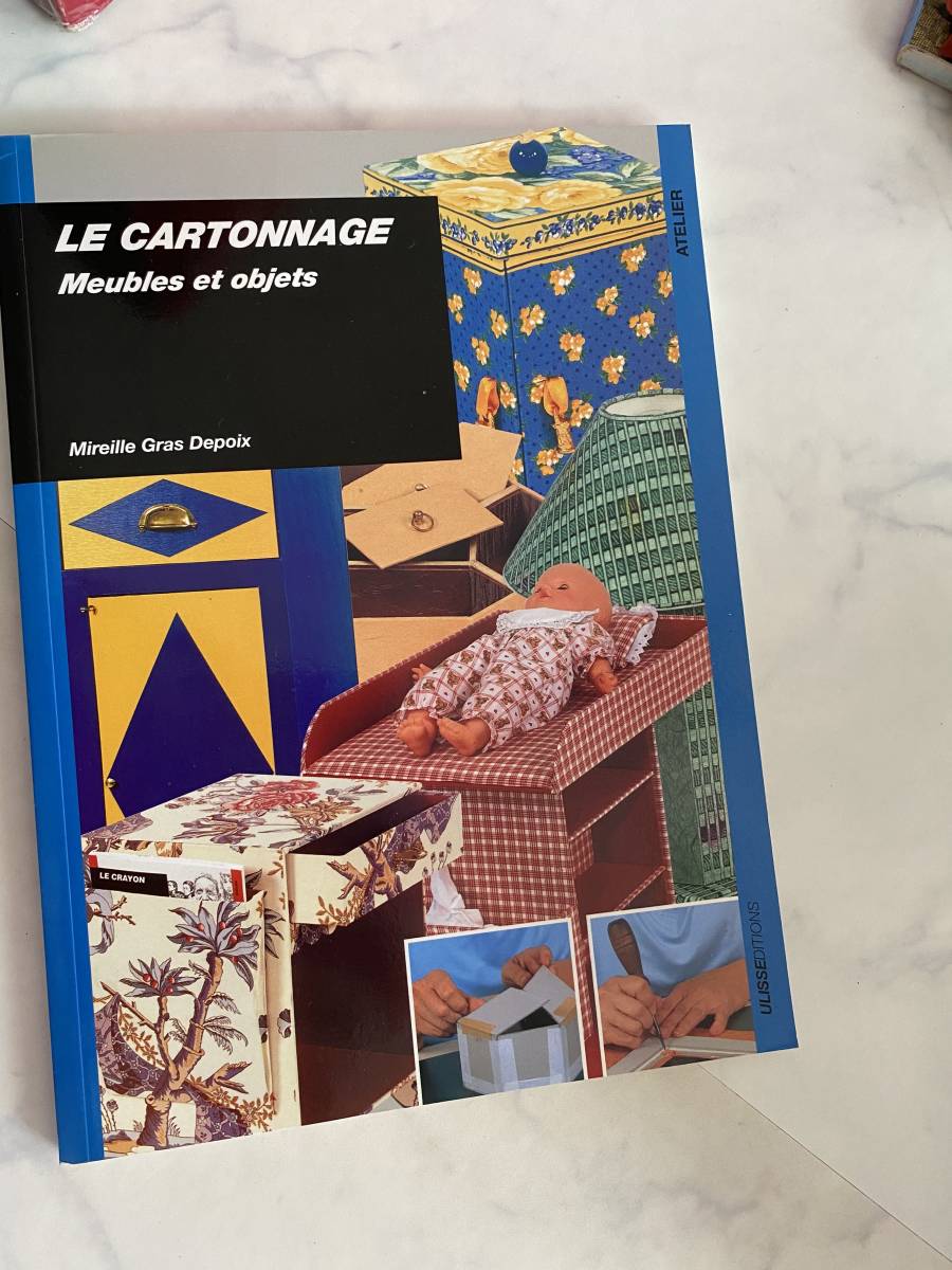 カルトナージュ Le cartonnage (フランス語) 本 カルトナージュ 洋書