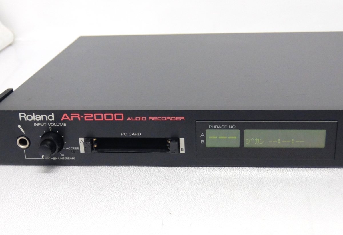 AR-2000 Roland 底値音に定評あり ROLAND PCカードオーディオ AR