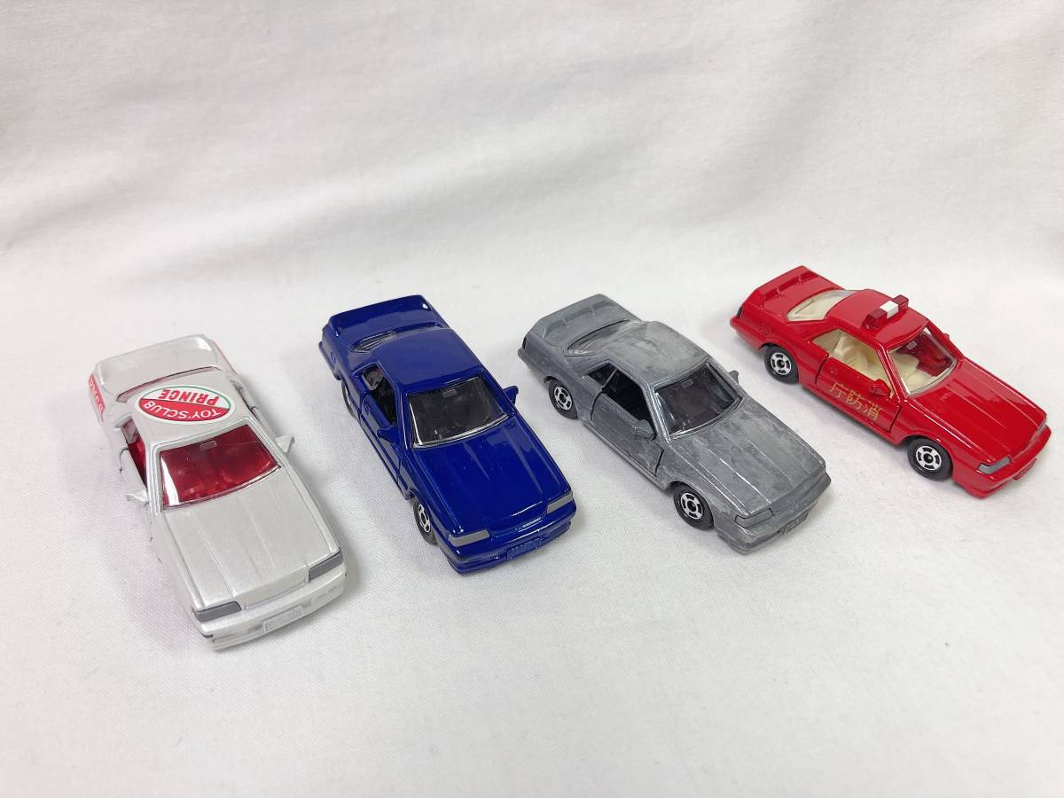 トミカ 赤箱 20 ニッサン スカイライン 無塗装・消防庁・TOYs CLUB