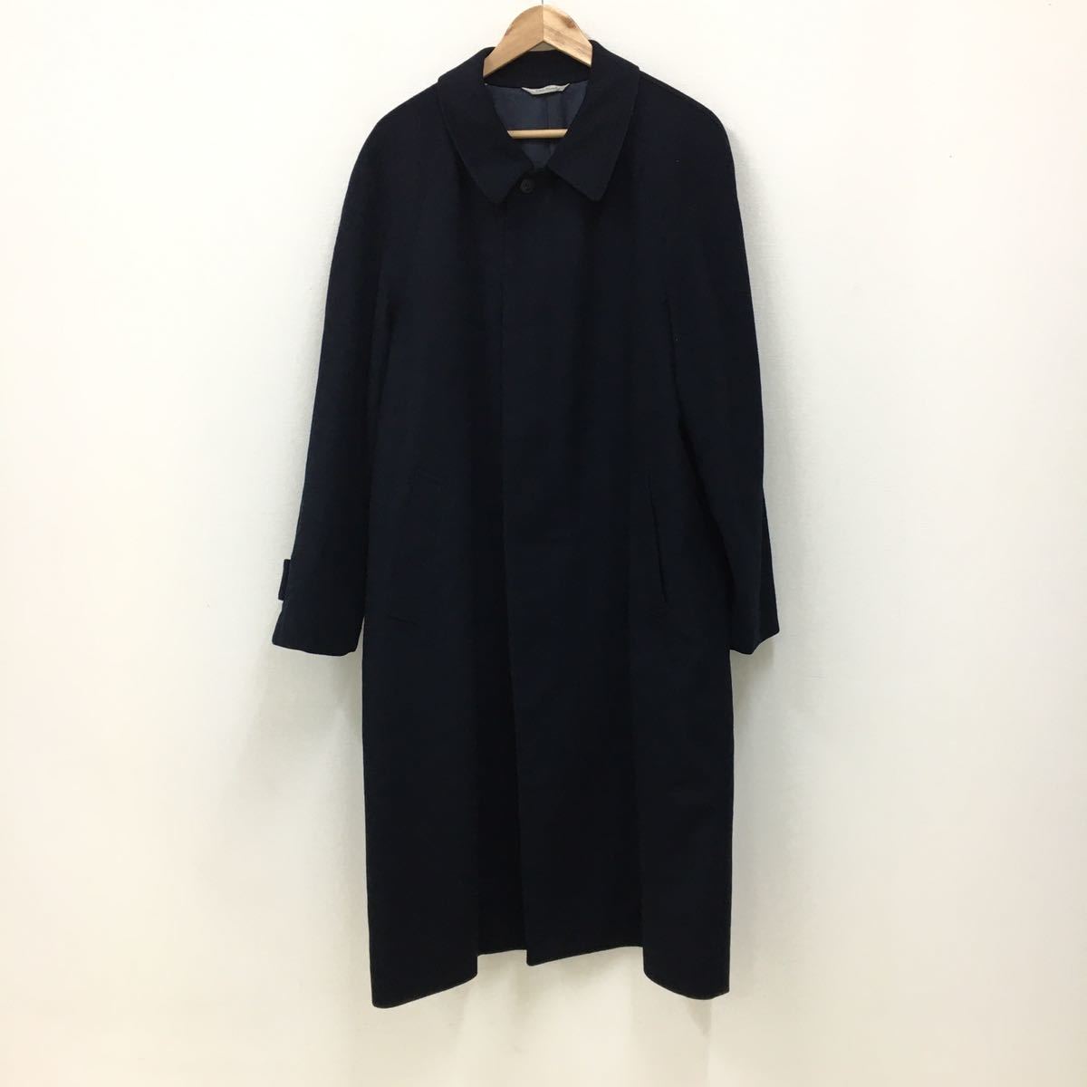 C028-② Louis Feraud ルイフェロー カシミヤ 100% ステンカラーコート