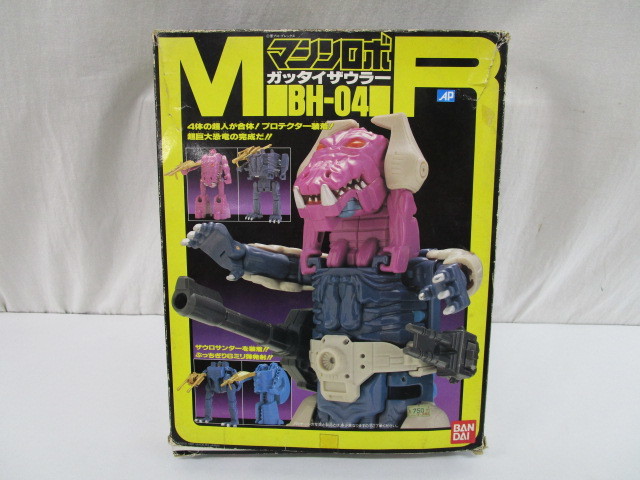 マシンロボ バンダイ ガッタイザウラー BH-04 BANDAI 現状品