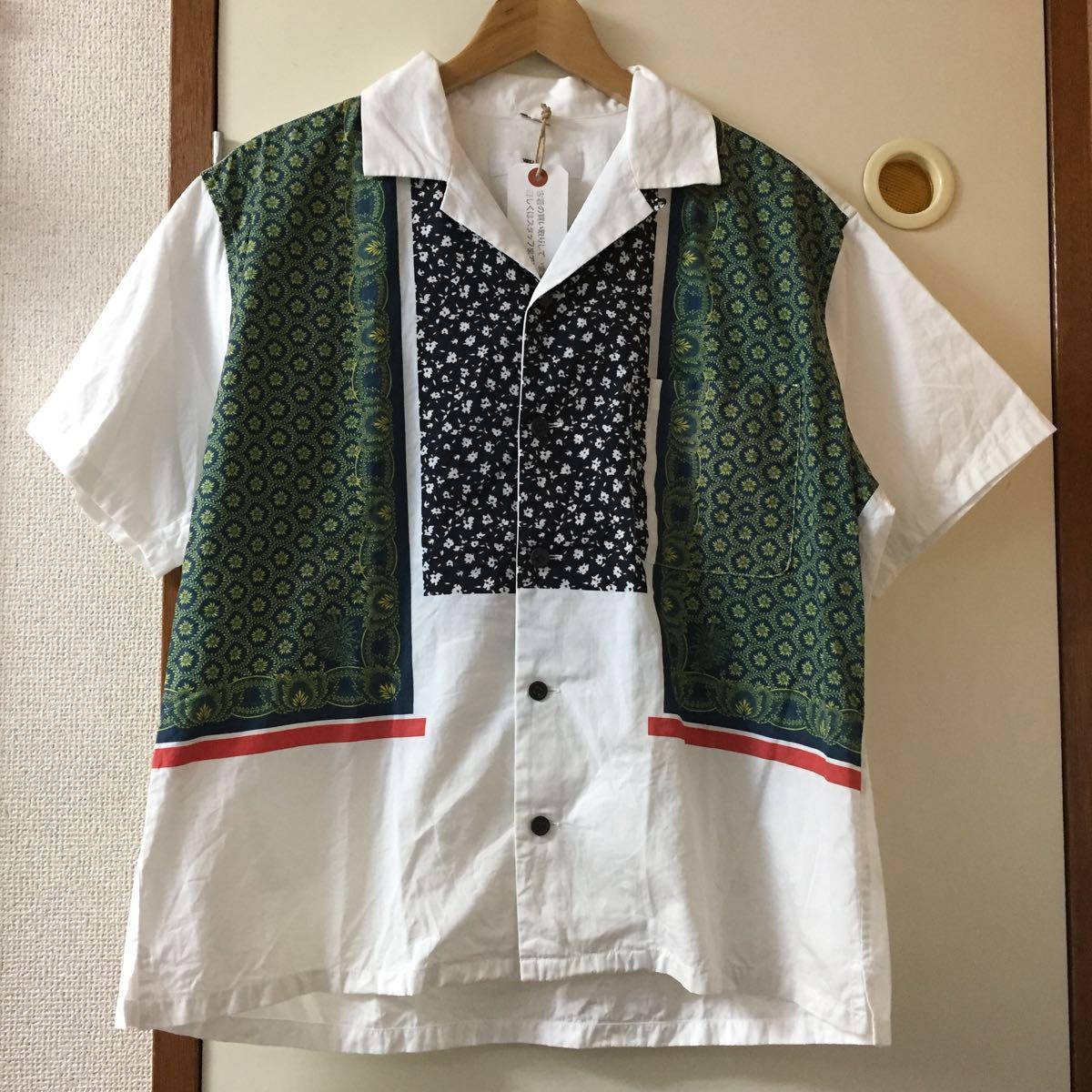 TOGA VIRILIS shirt⁄開襟半袖シャツ frill VIRILIS⁄Cupura S⁄S トーガ ビ
