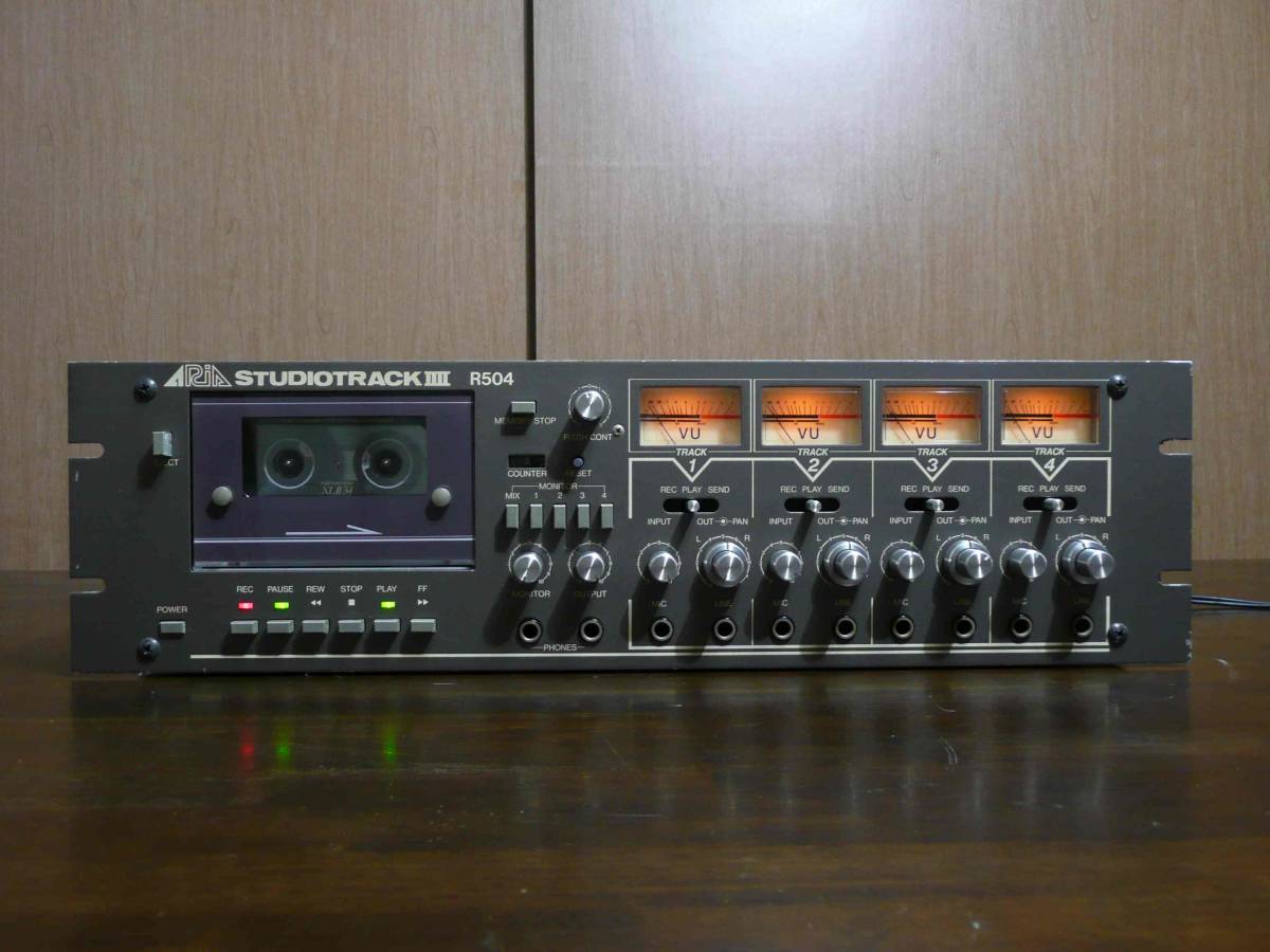 ARIA R504 STUDIOTRACK III 4trカセットMTR ARIA R504 STUDIOTRACK IIII III 4trカセットMTR Aria Yahoo