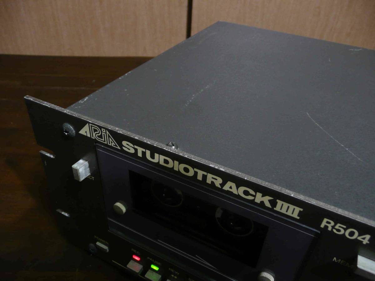 ARIA R504 STUDIOTRACK IIII III 4trカセットMTR Aria Yahoo