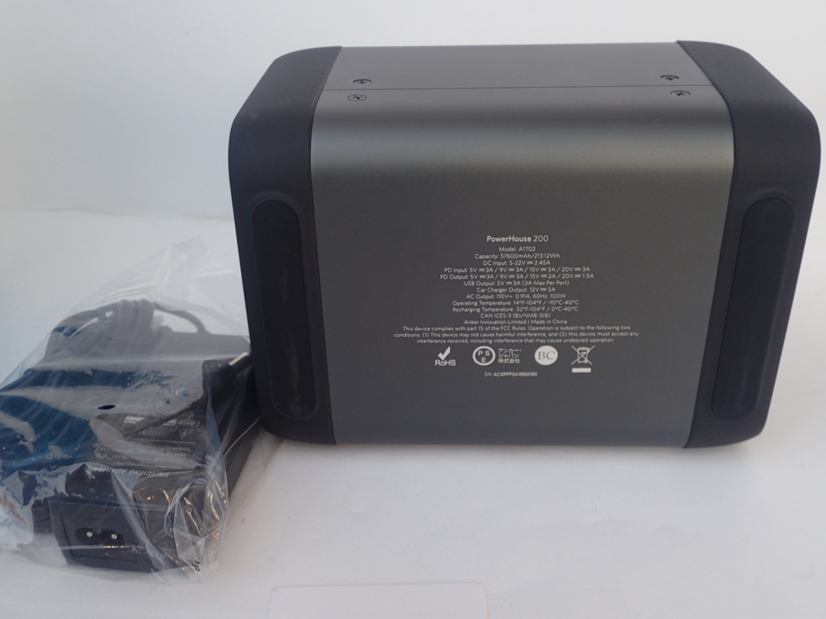 PowerHouse ポータブル電源 0 公式通販 II アンカー 1 Anker 213Wh 