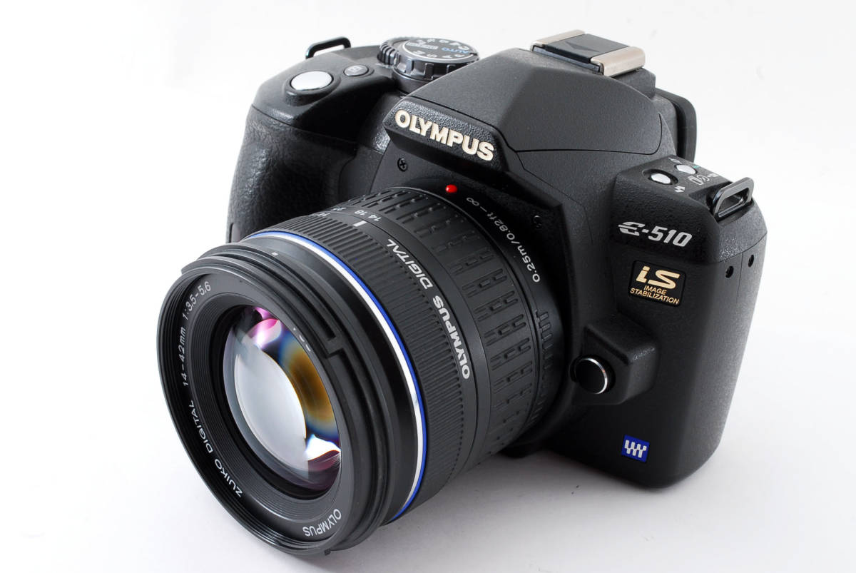 E-510 Olympus オリンパス 14-42mm OLYMPUS IS 0 Only ED, w⁄14-42mm DSLR