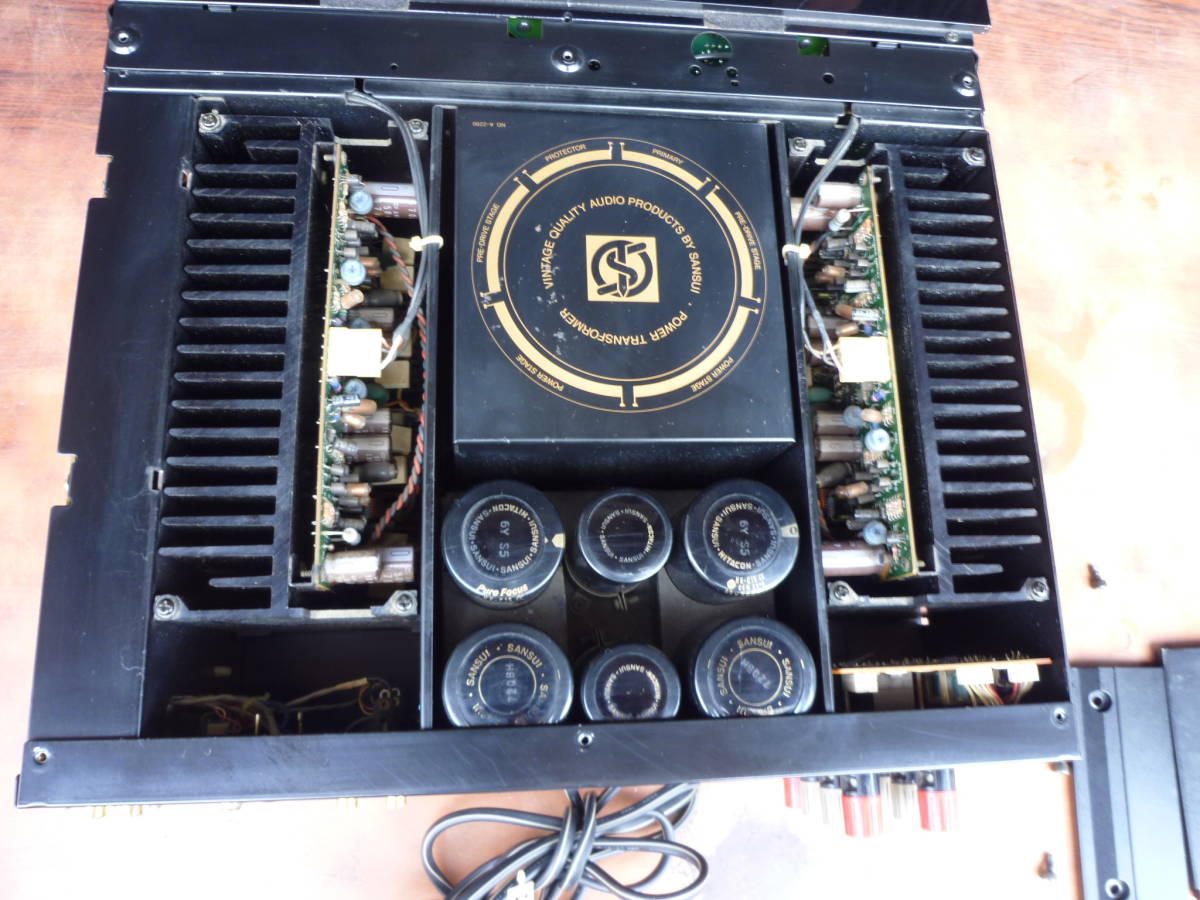 SANSUI プリメインアンプ AU-α907 サンスイ AU-D907 Limited ジャンク