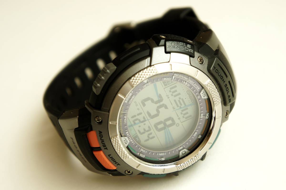CASIO トリプルセンサー PROTREK プロトレック - 本体 アウトドア時計 