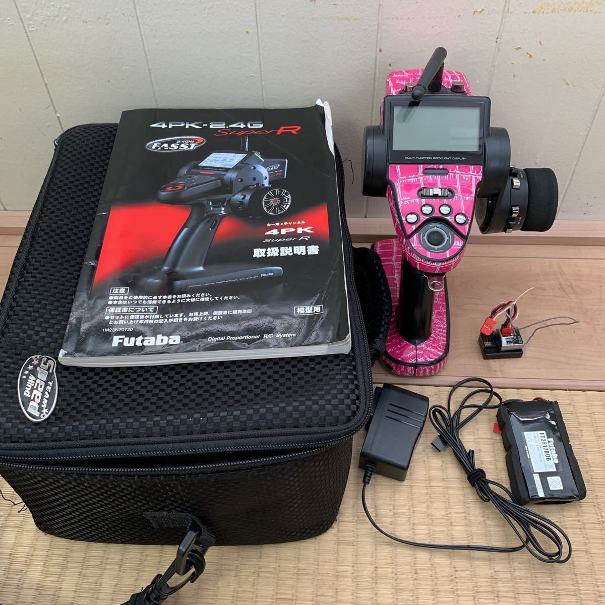 Futaba フタバ 4PK-2.4G Super R T4PKSR 送信機 / 受信器 R614FF