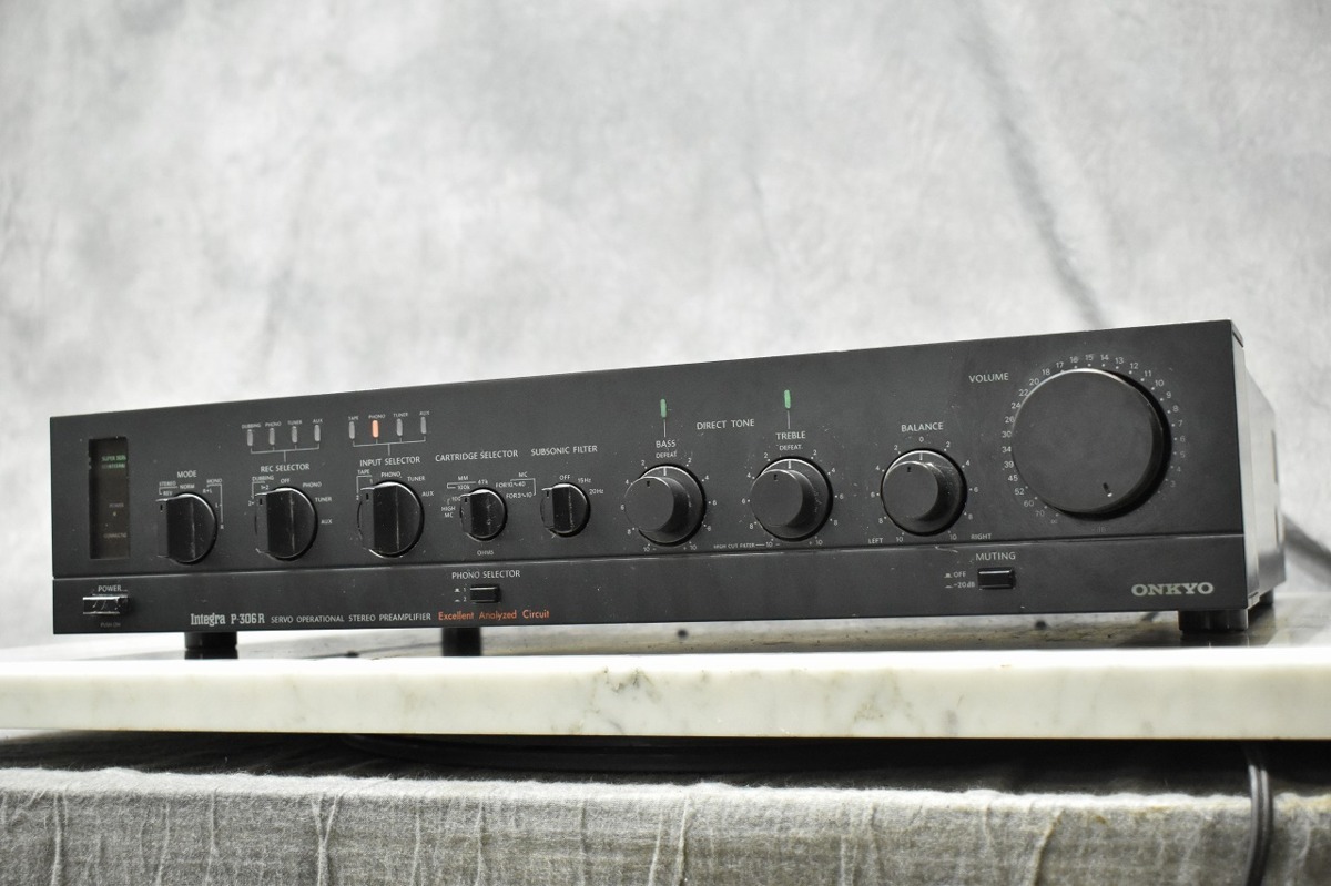 ONKYO/オンキョー プリアンプ Integra P-306【ジャンク品】 ONKYO