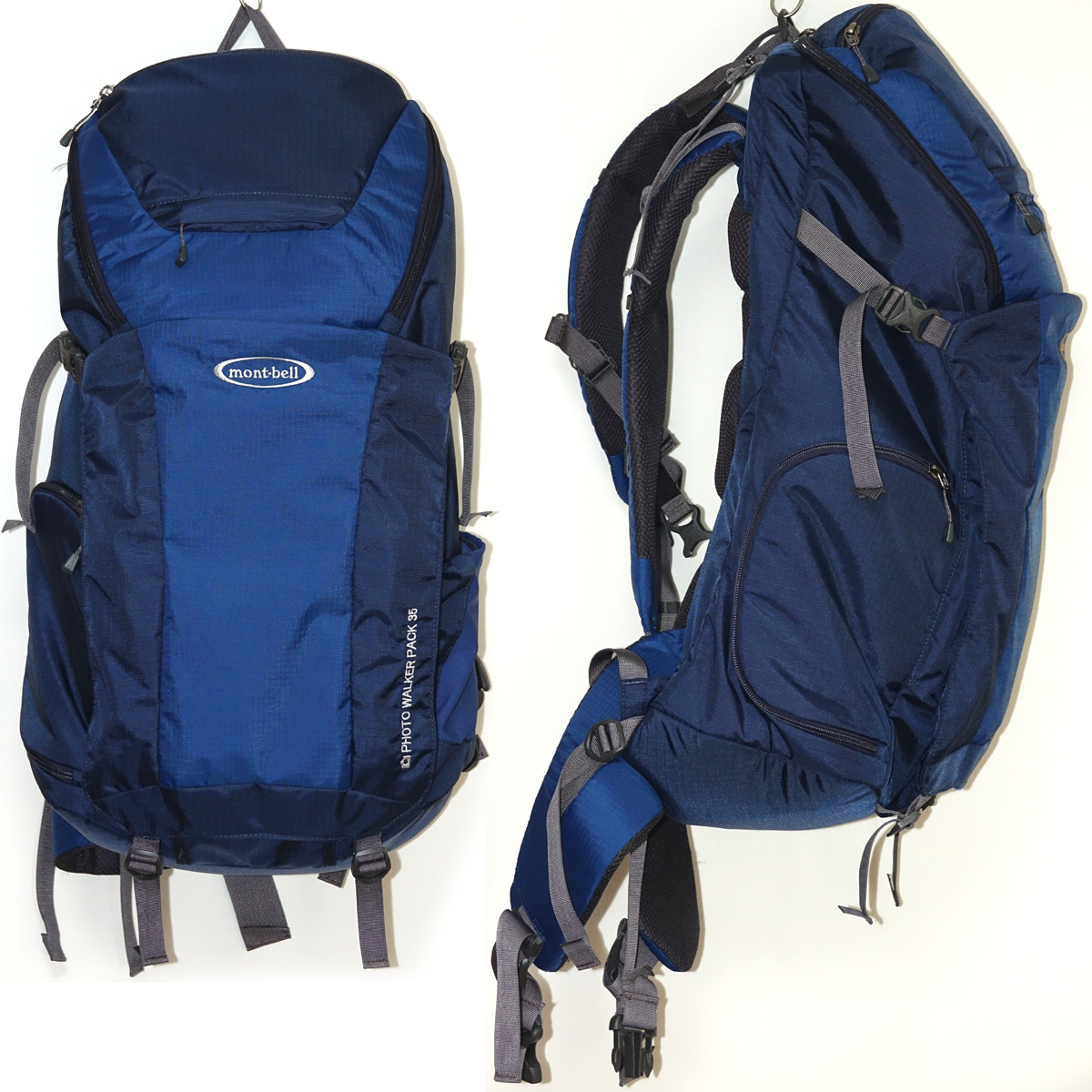 セール モンベル フォトウォーカーパック35 撥水クリーニング済 Mont-Bell カメラ用バッグ リュック バックパック Photo Walker Pack 35L(バックパック)｜売買されたオークション情報、yahooの商品情報をアー バックパック