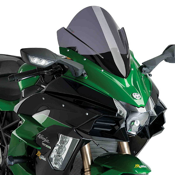 【お買い得，大得価】 Puig 9704F スクリーン Kawasaki Ninja H2 SX 18-19 ダークスモーク プーチ レーシング タイプ(フロント)｜売買されたオークション情報、yahooの商品情報をアーカイブ公開 - オークファン カワサキ用