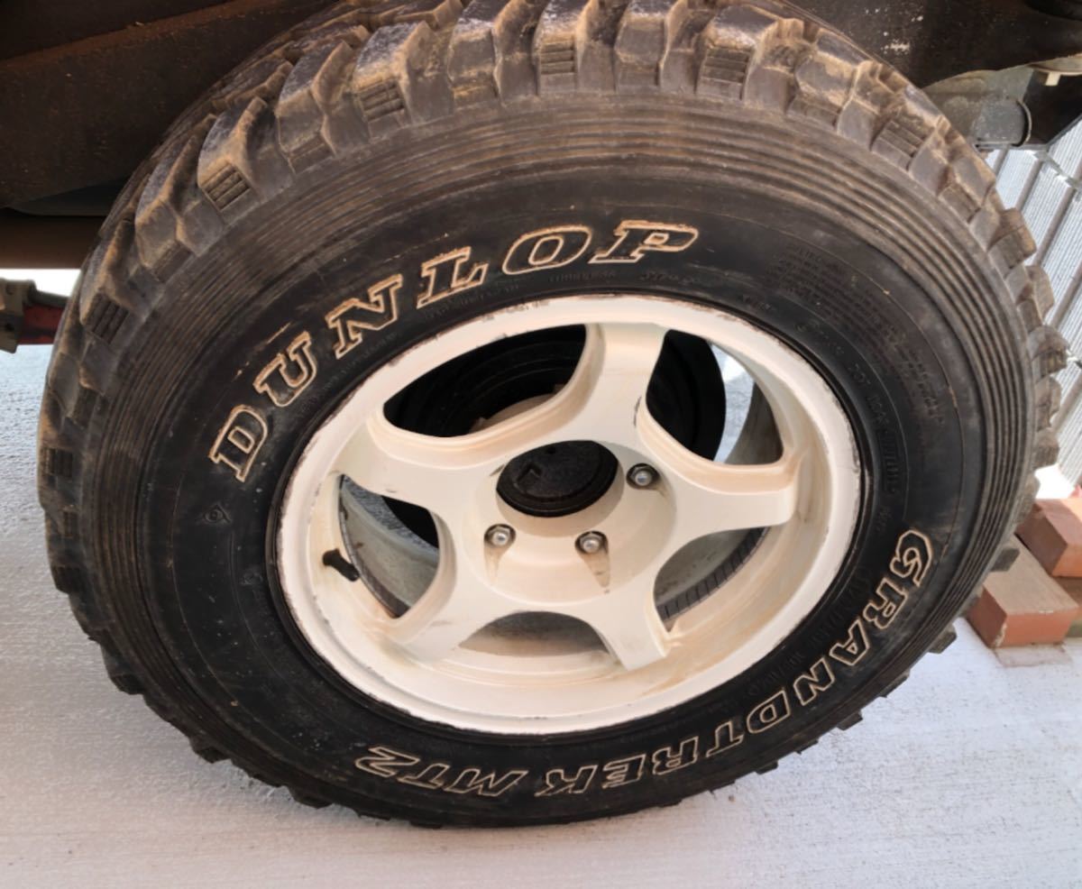 ジムニーに！MT-2 245/75R16 バリ山 マイナスオフセットホイール