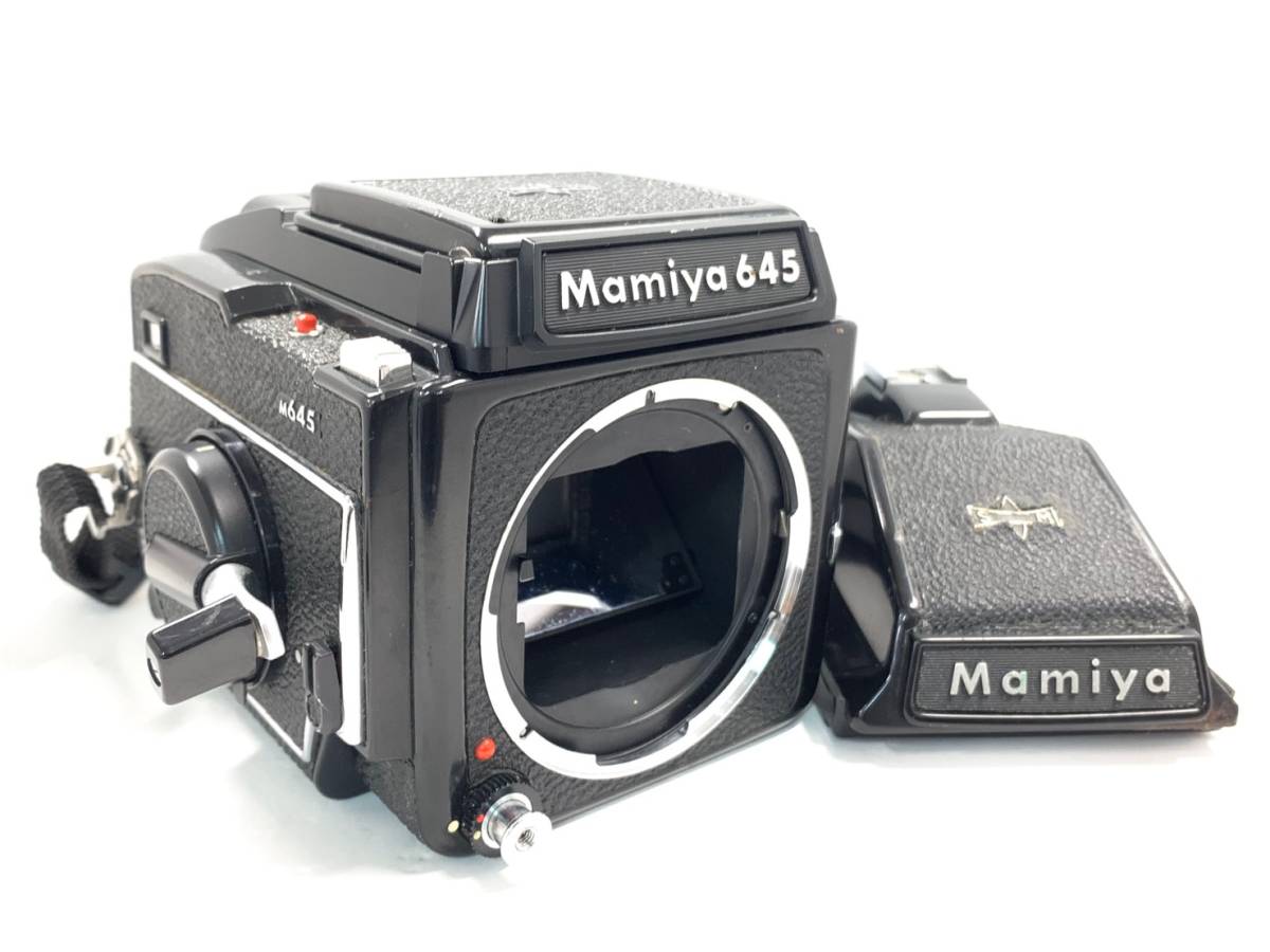 7）MAMIYA/マミヤ 645 ボディ+ウエストレベル+アイレベル プリズム 