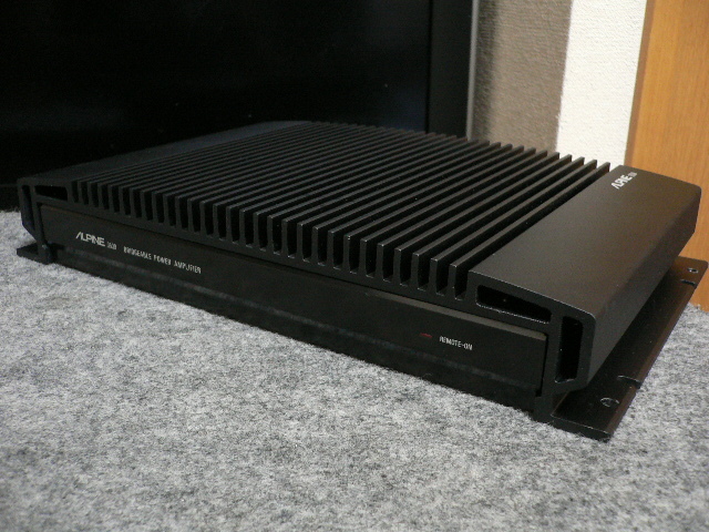 ALPINE アルパイン 3539 2ch パワーアンプ 部品交換済み